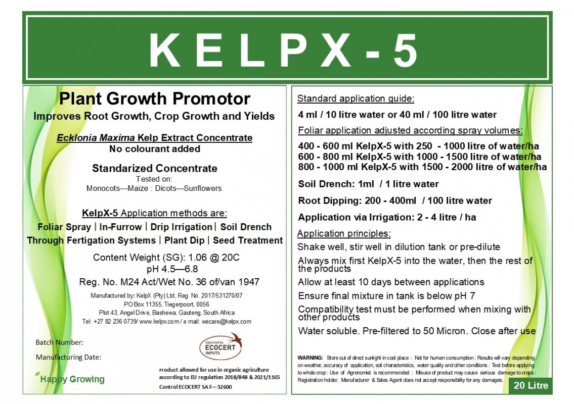 KelpX-5 from Sudafrica